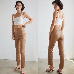 ARITZIA Wilfred Rebel Pant in Camel